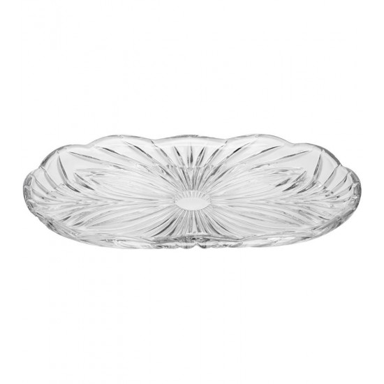 Bandeja 23,8x14cm De Cristal Ecológico Alberta  